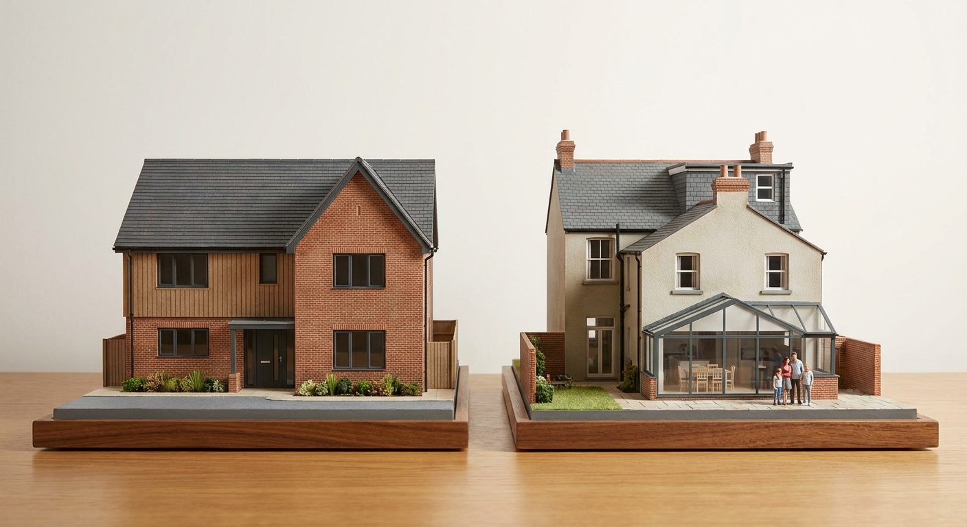 AI-generated products image for: Create a website for a builder in Ireland, who specialises in extensions and new